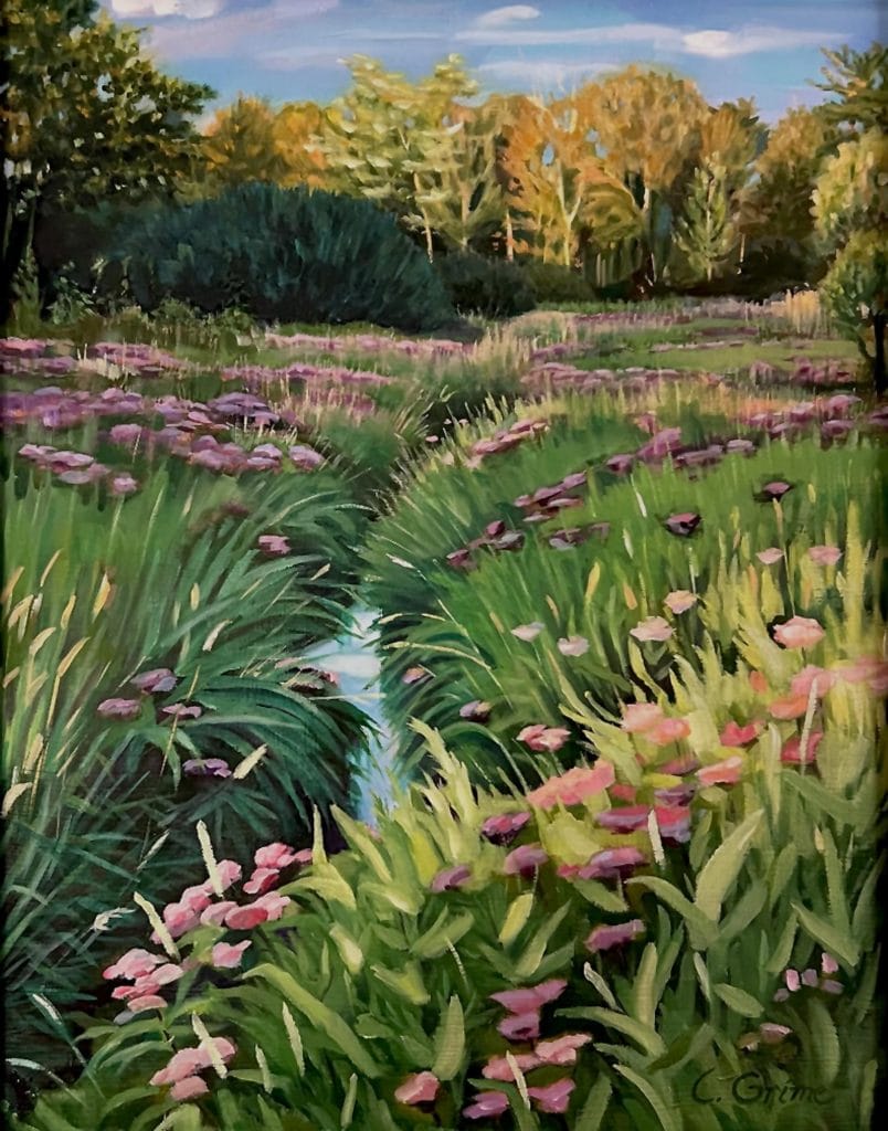 Laura Grime Painting – Fifth Line Bridge View
