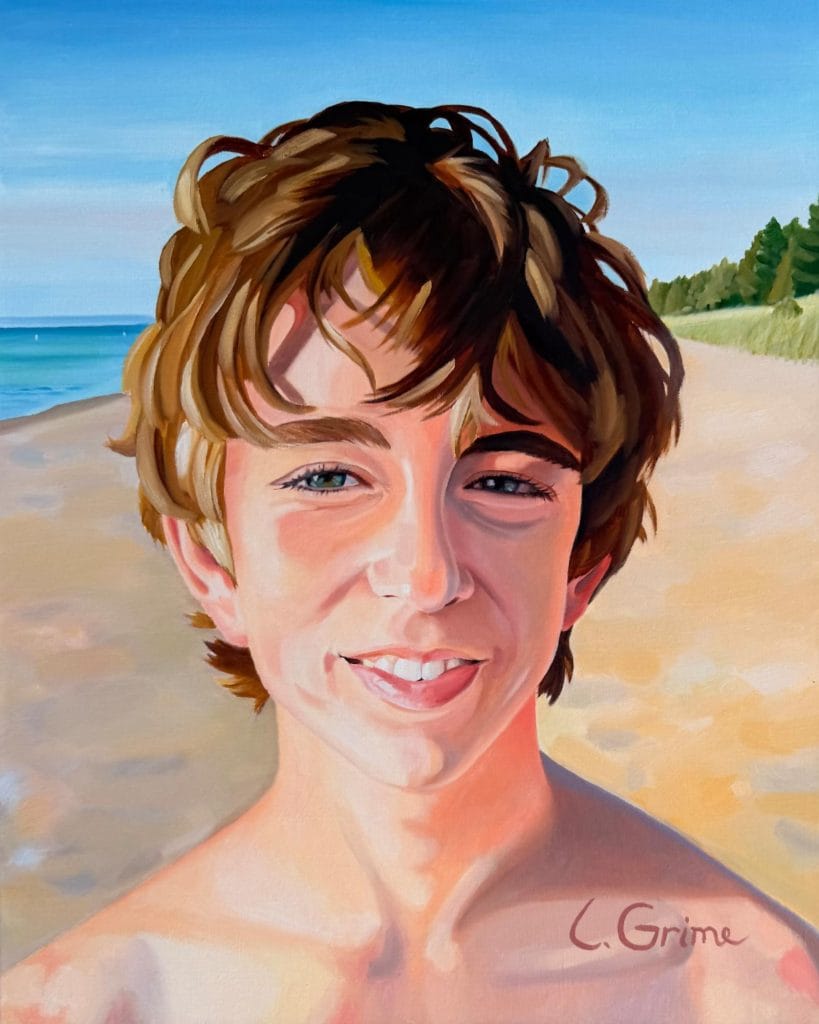 Laura Grime Painting – Max