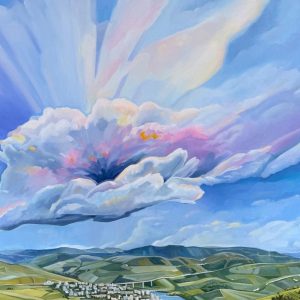 Laura Grime Painting – The Portugal Cloud