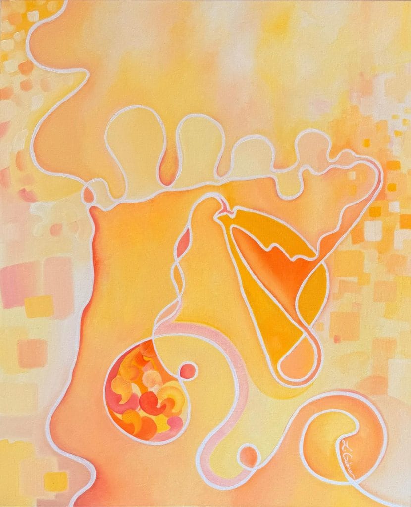 Laura Grime Painting – Trust
